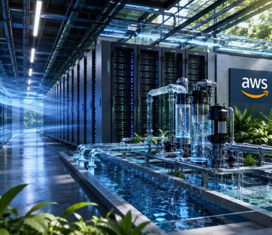 Amazon: i nostri data center consumano sette volte meno acqua della media del settore aws amazon data center