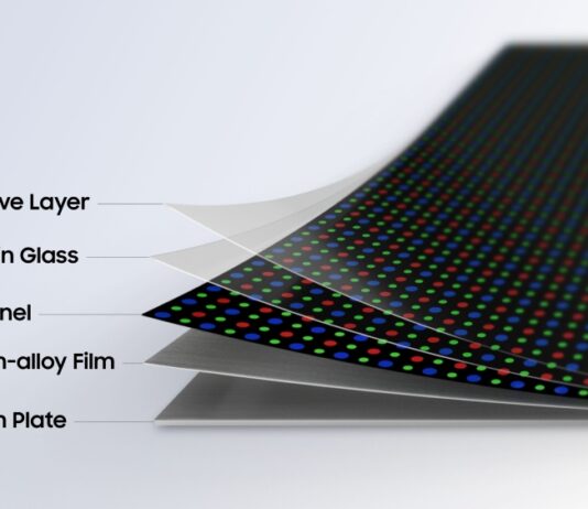 Samsung introduce Flex Titanium: la nuova tecnologia che rende i display pieghevoli più resistenti e con una piega meno visibile samsung foldable flex