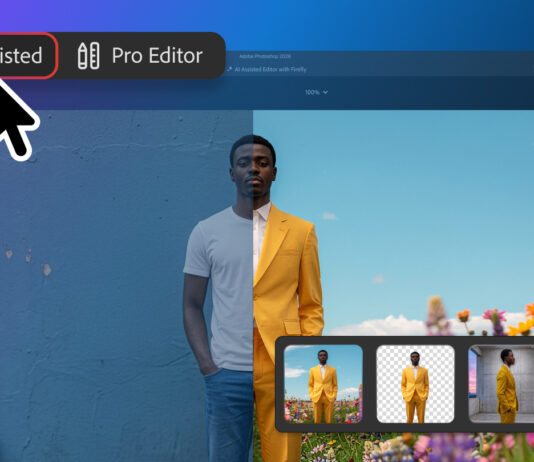 Photoshop punta su controllo e flessibilità: nuovi strumenti di precisione e un editor assistito dall’intelligenza artificiale adobe photoshop
