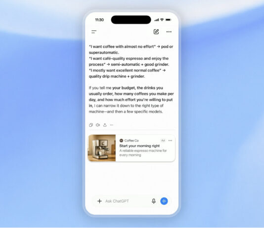 ChatGPT Ads arriva in Italia e in altri 30 mercati europei