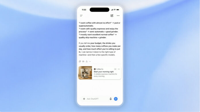 ChatGPT Ads