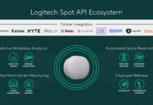Logitech Spot collega sensori e piattaforme per rendere gli uffici più reattivi logitech spot