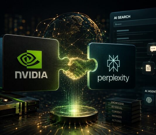 NVIDIA valuta un investimento in Perplexity: il nuovo round porterebbe la startup oltre 30 miliardi nvidia perplexity