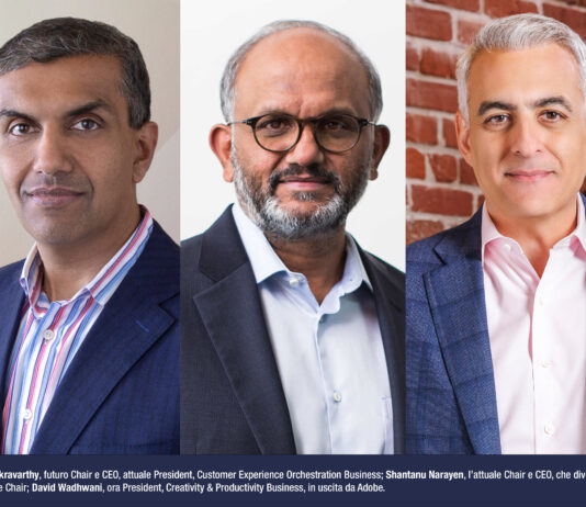 Anil Chakravarthy nuovo CEO di Adobe, David Wadhwani lascia il gruppo
