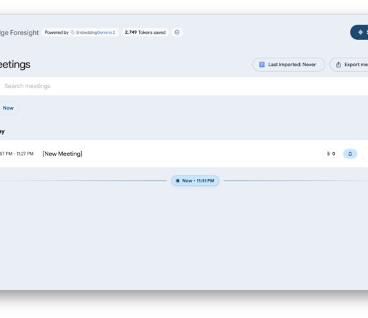 Google AI Edge Foresight, appunti e risposte alle riunioni con l’AI locale sul Mac