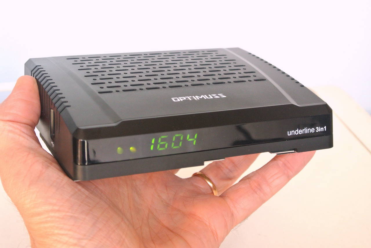 Test: Ricevitore SAT DTT IP CAS HD Optimuss Underline 3in1 | 01smartlife