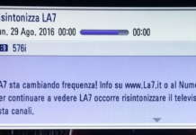 Digitale Terrestre: La7 cambia mux