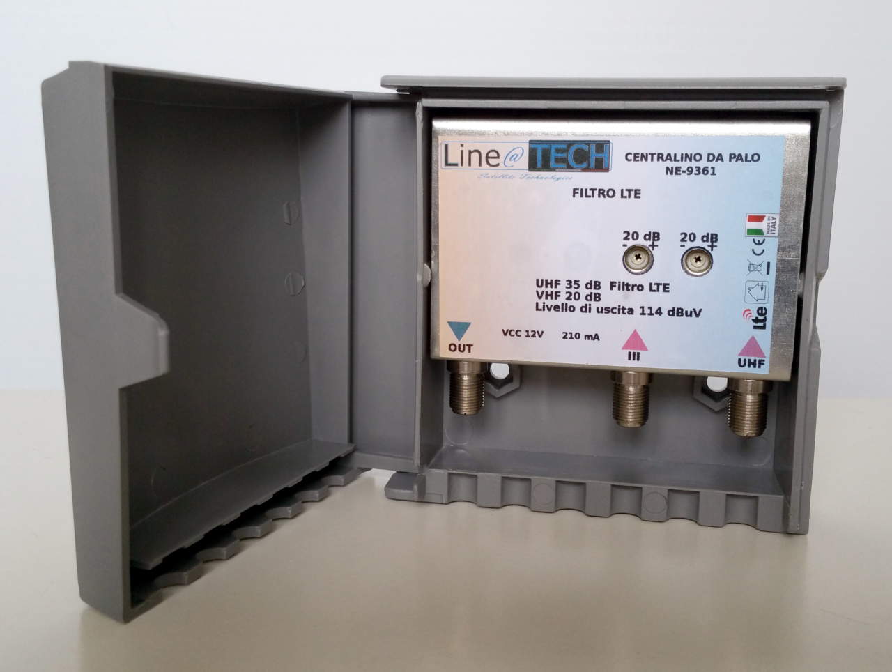 Centralino da palo Line@Tech NE-9361