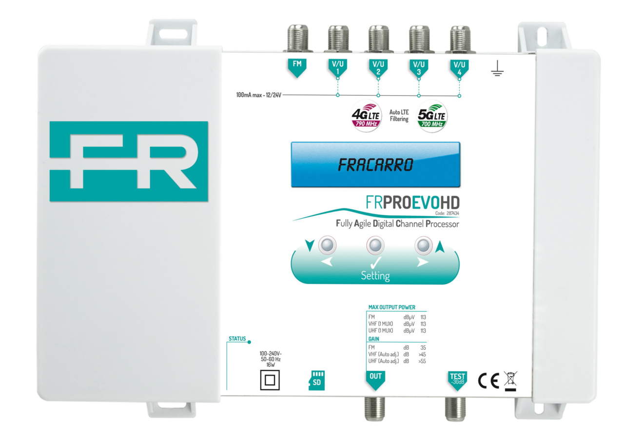 Fracarro Frpro evo hd