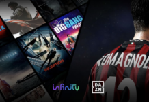 Accordo DAZN-Infinity: sport, serie Tv e film assieme a 13,99 euro Infinity - Dazn