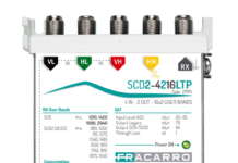 Nuovi multiswitch Fracarro SCD2-4..16LTP per aggiornare i vecchi impianti SAT Multiswitch fracarro scd2