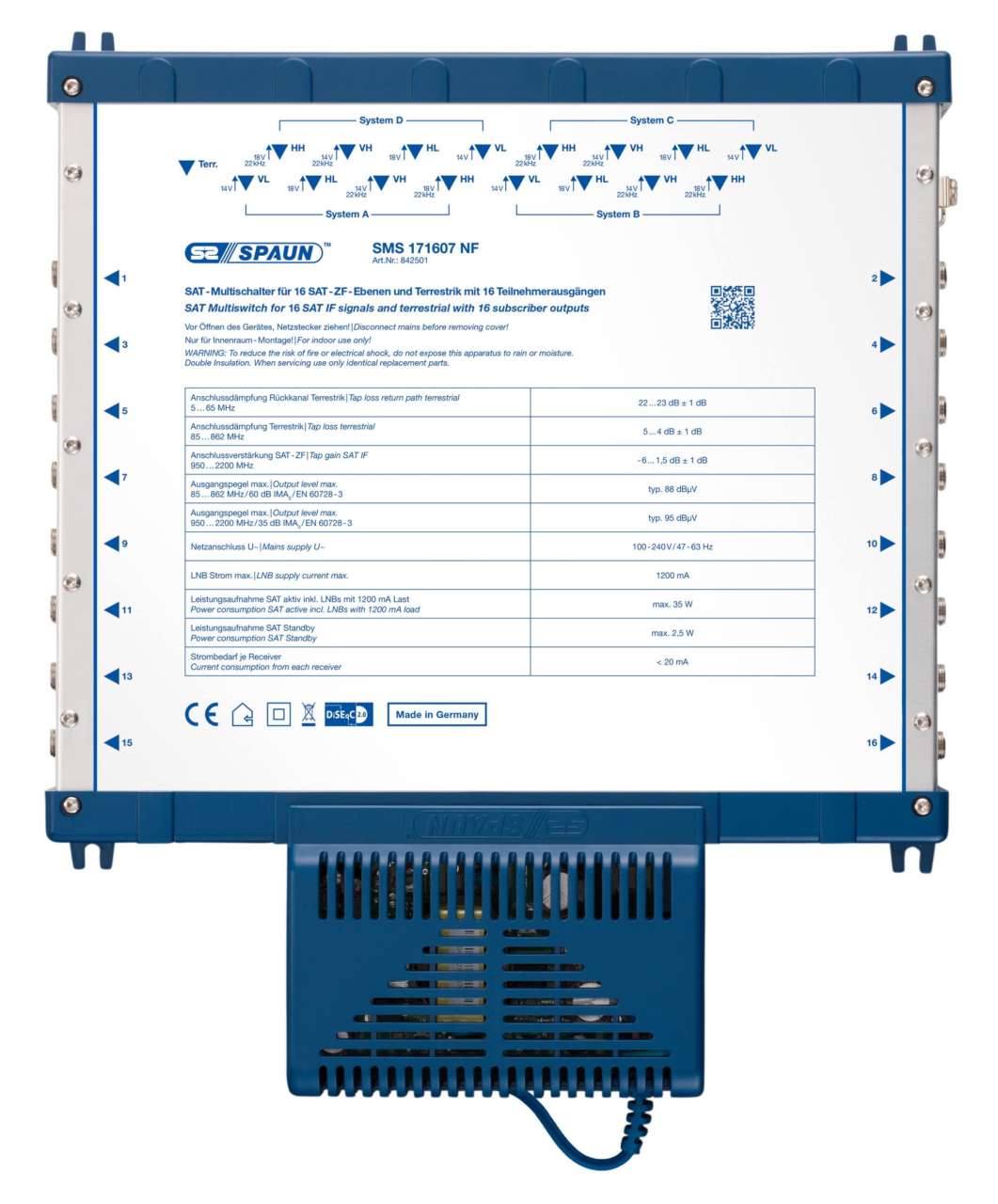 Multiswitch SPAUN SMS 171607
