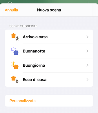 App Casa iPhone