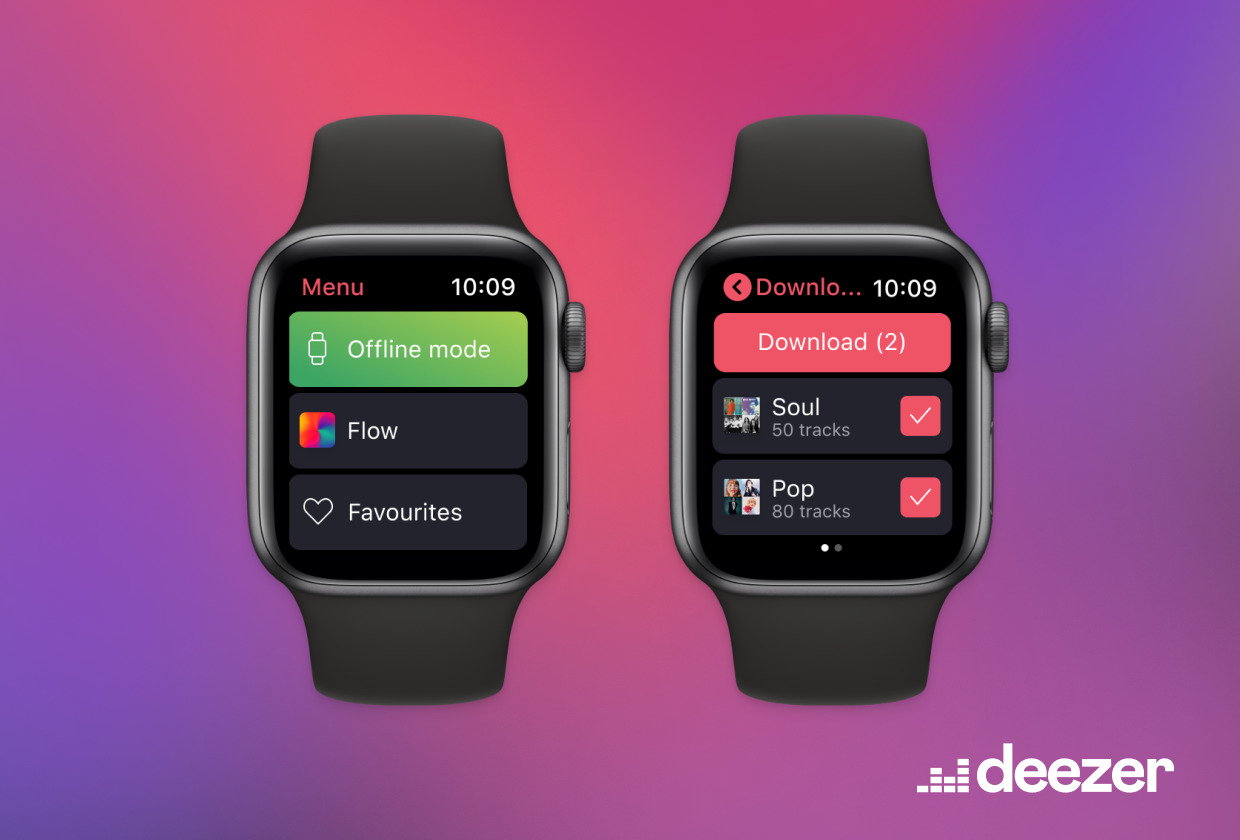 Apple Watch Deezer