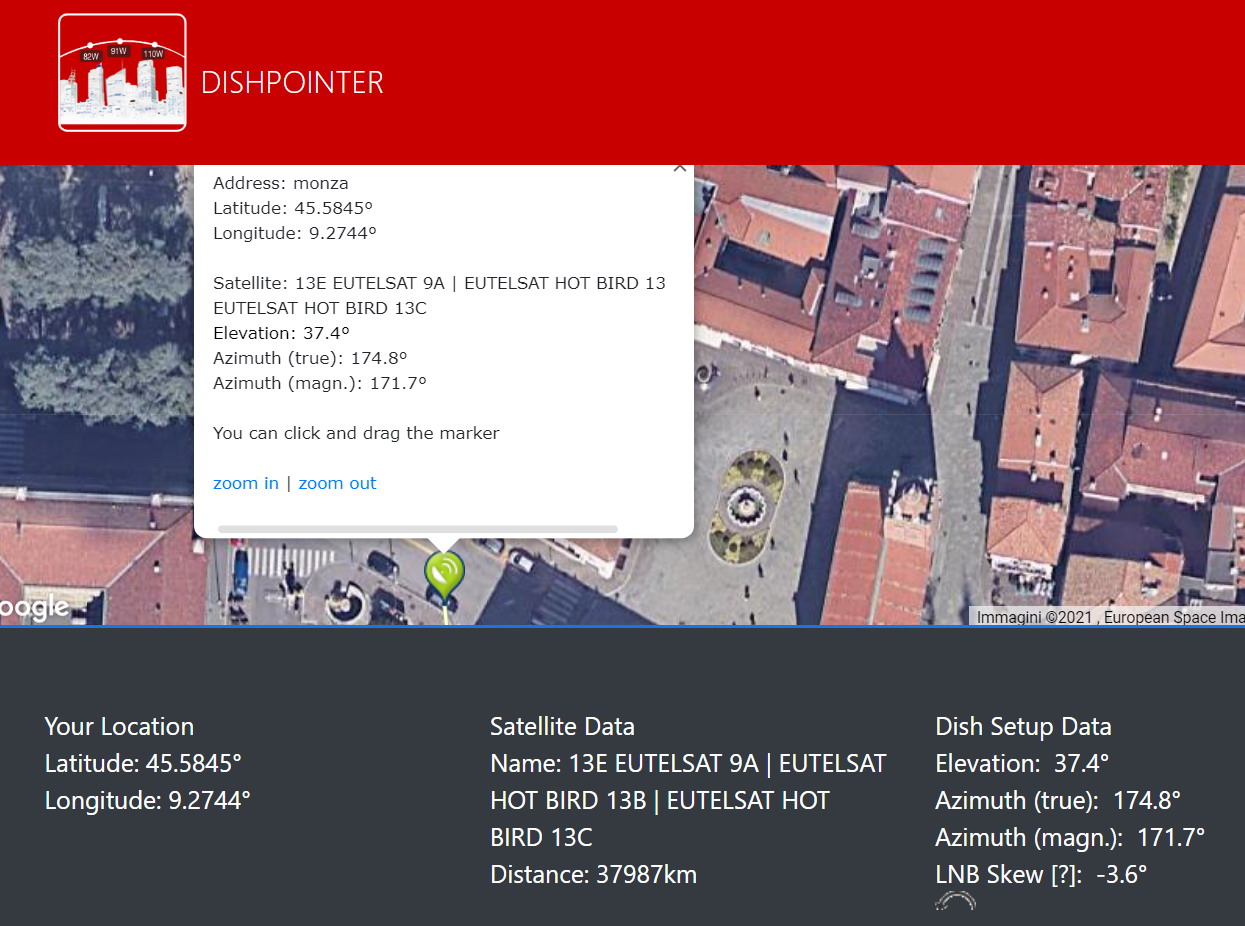 Parabola satellitare