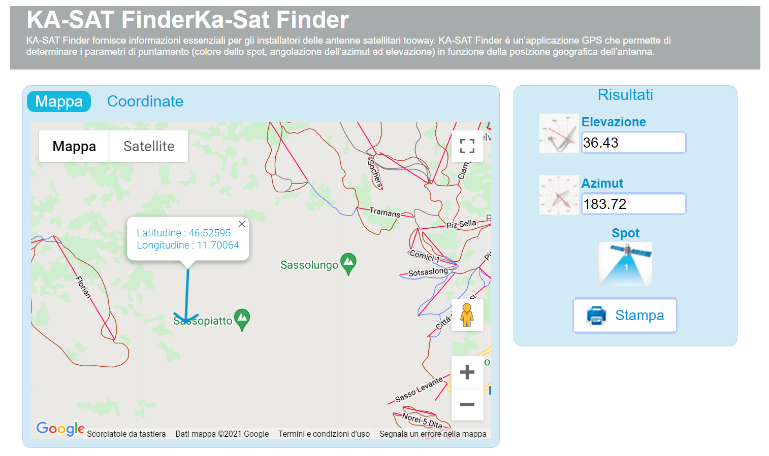 Internet via satellite