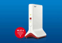 FRITZ!Repeater 6000 con Wi-Fi 6 e Mesh FRITZ!Repeater 6000