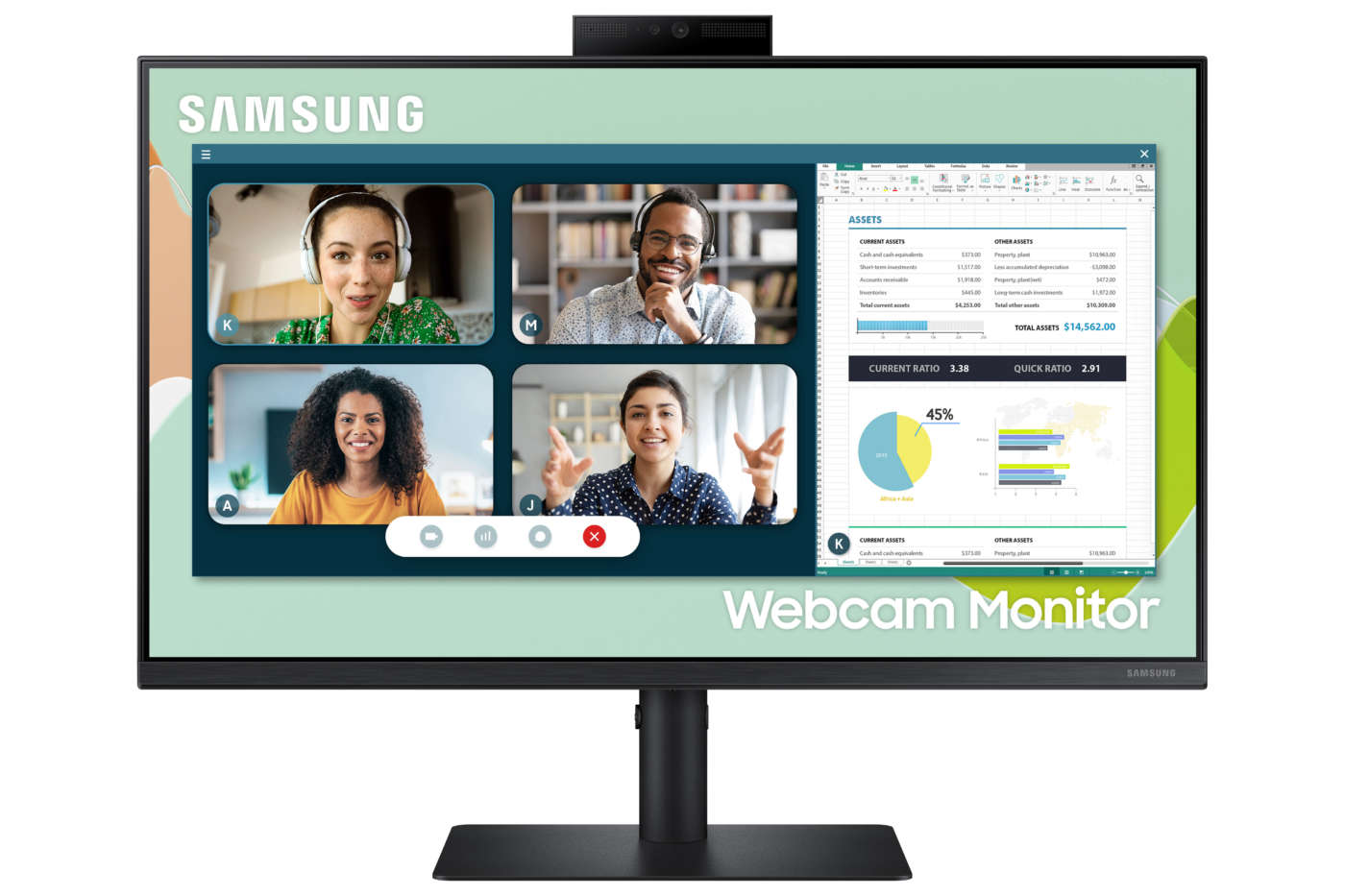 Webcam Monitor Samsung S4
