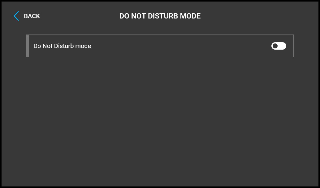 DND mode 2N Indoor View