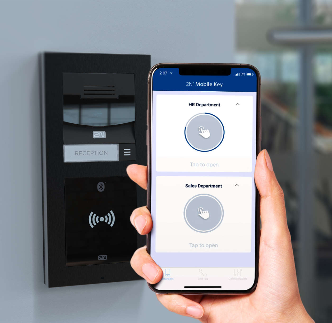 modalità accesso Wavekey