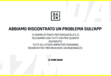 Dazn, quarta giornata con finale da incubo dazn problemi