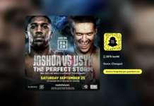 Dazn, contenuti su Snapchat: si comincia con la boxe snapchat