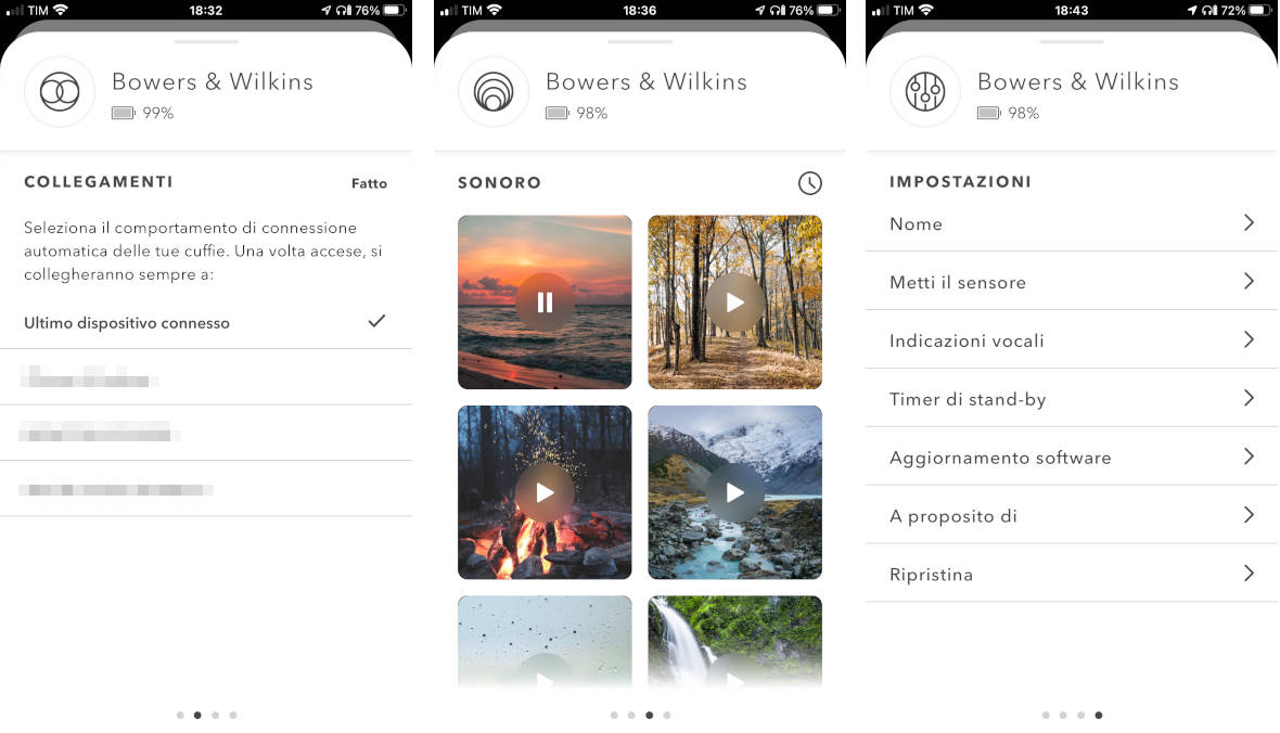 cuffia wireless Bowers & Wilkins PX5