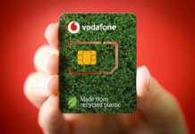 Vodafone lancia Eco-SIM, la sim card in plastica riciclata Eco-SIM