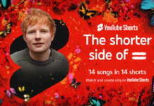 YouTube Shorts presenta l’anteprima del nuovo album di Ed Sheeran youtube shorts