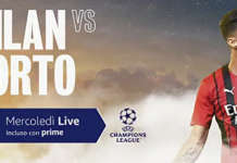 Prime Video, il 3 novembre la Champions propone Milan-Porto prime video