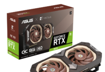 GeForce RTX 3070, edizione speciale per i fan di Noctua ASUS GeForce RTX 3070 Noctua Edition