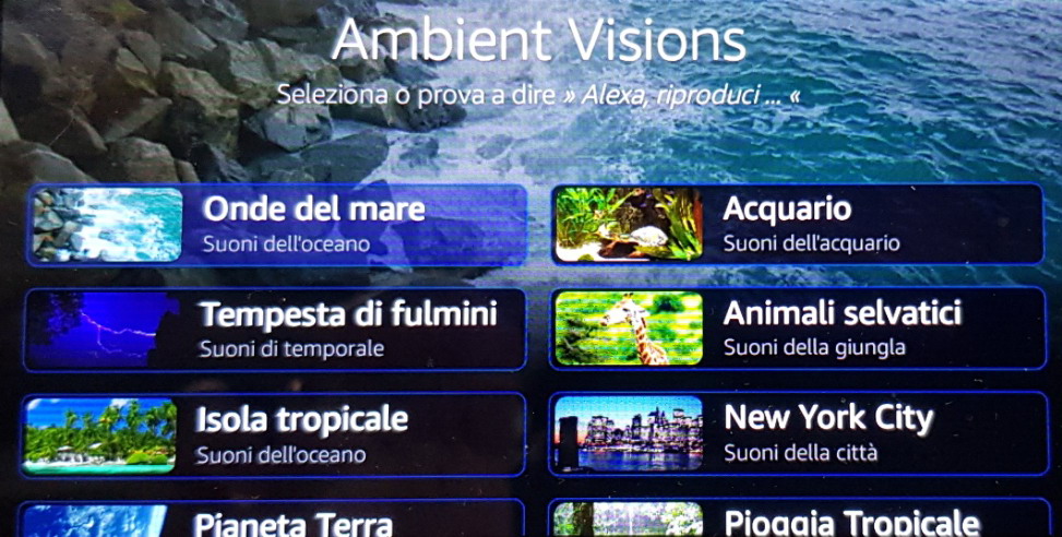Ambient Visions su Echo Show