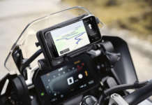 ConnectedRide Cradle, navigazione Gps in moto ConnectedRide Cradle