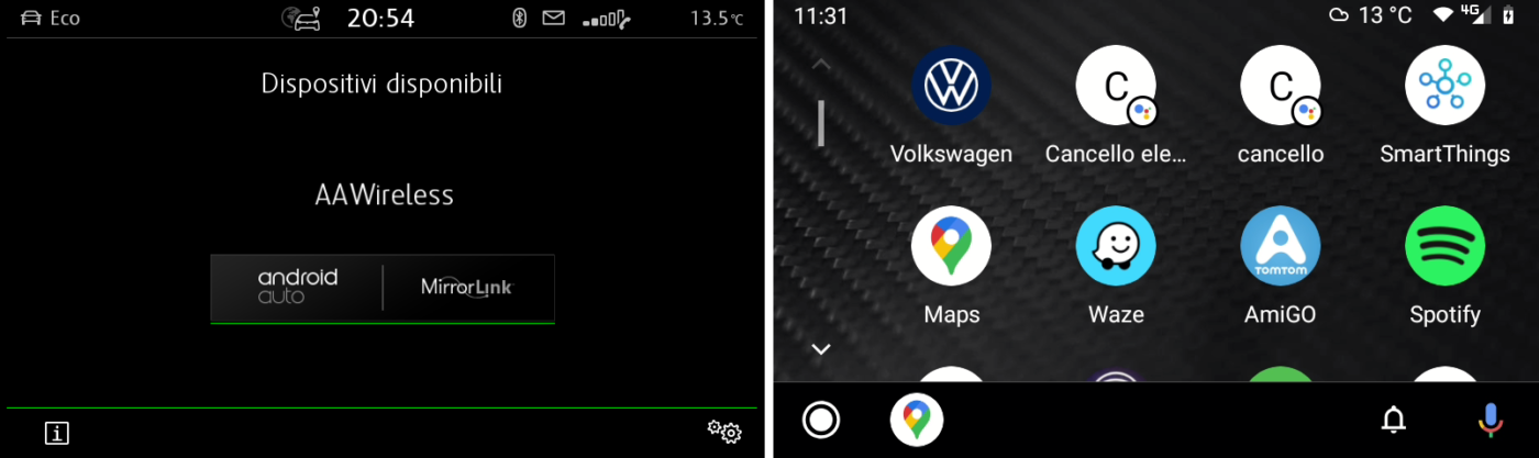 Android Auto Wireless
