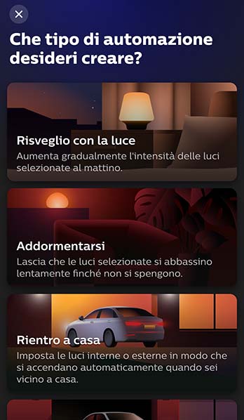Philips Hue Automazioni