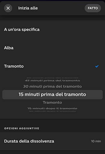 Philips Hue Automazioni