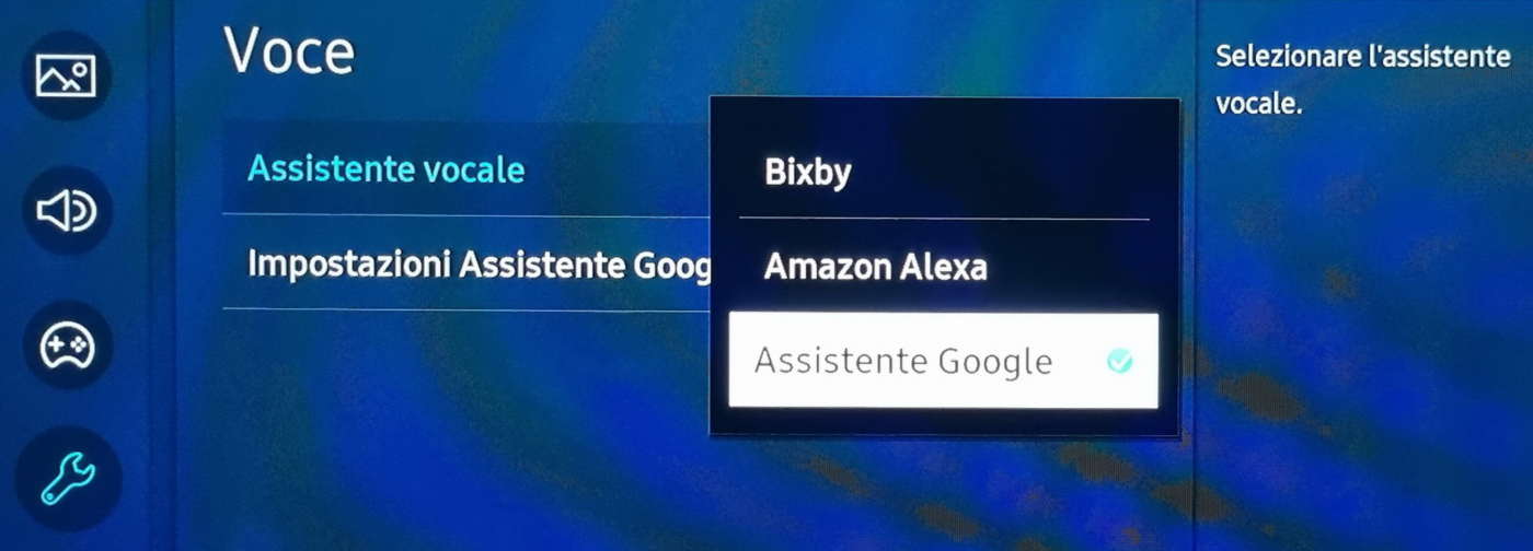 Assistenti vocali Samsung M50A