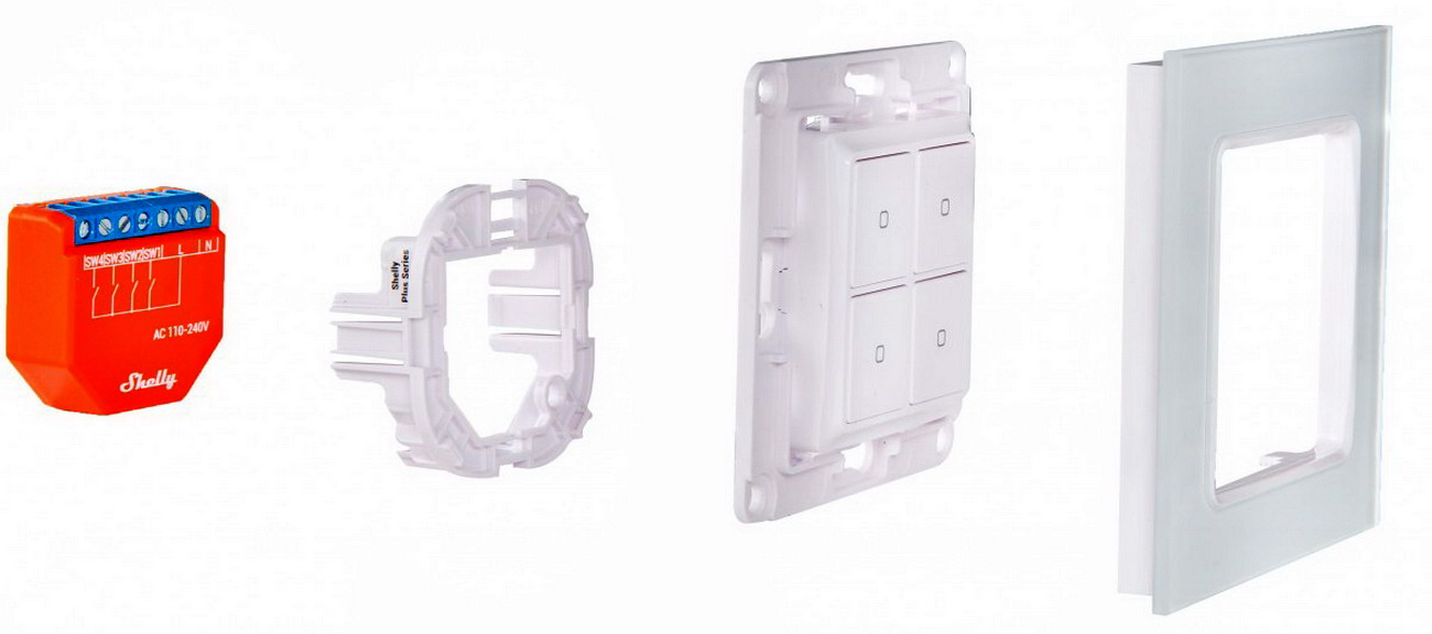 Kit Shelly Wall Switch Smart Relays