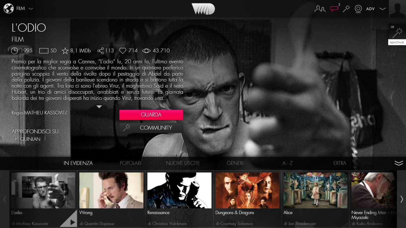 VVVVID scheda elenco film