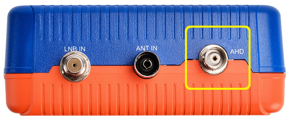 Ingresso video per analisi segnale telecamere con misuratore di campo