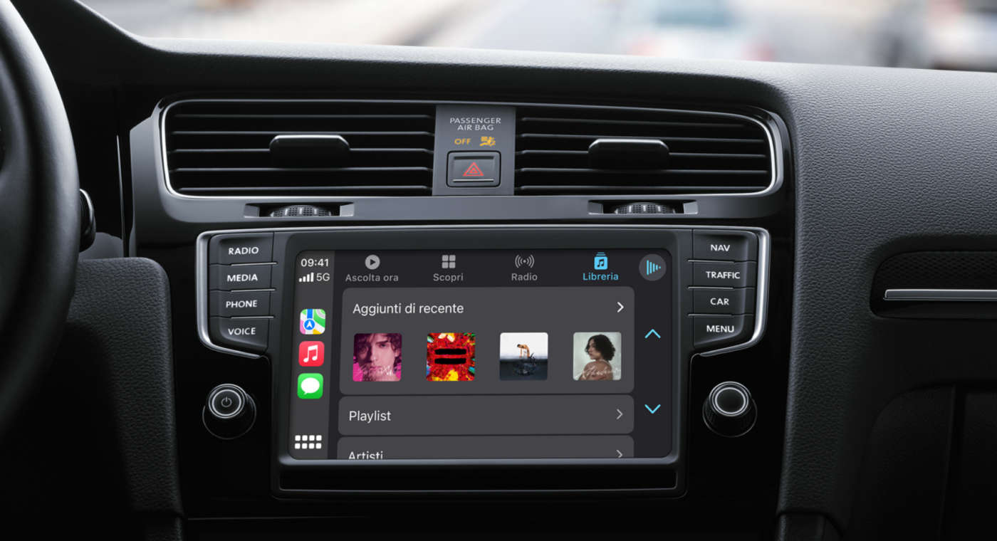 Infotainment con Apple CarPlay