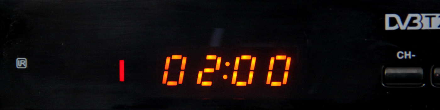 Display a led di un decoder DTT T2