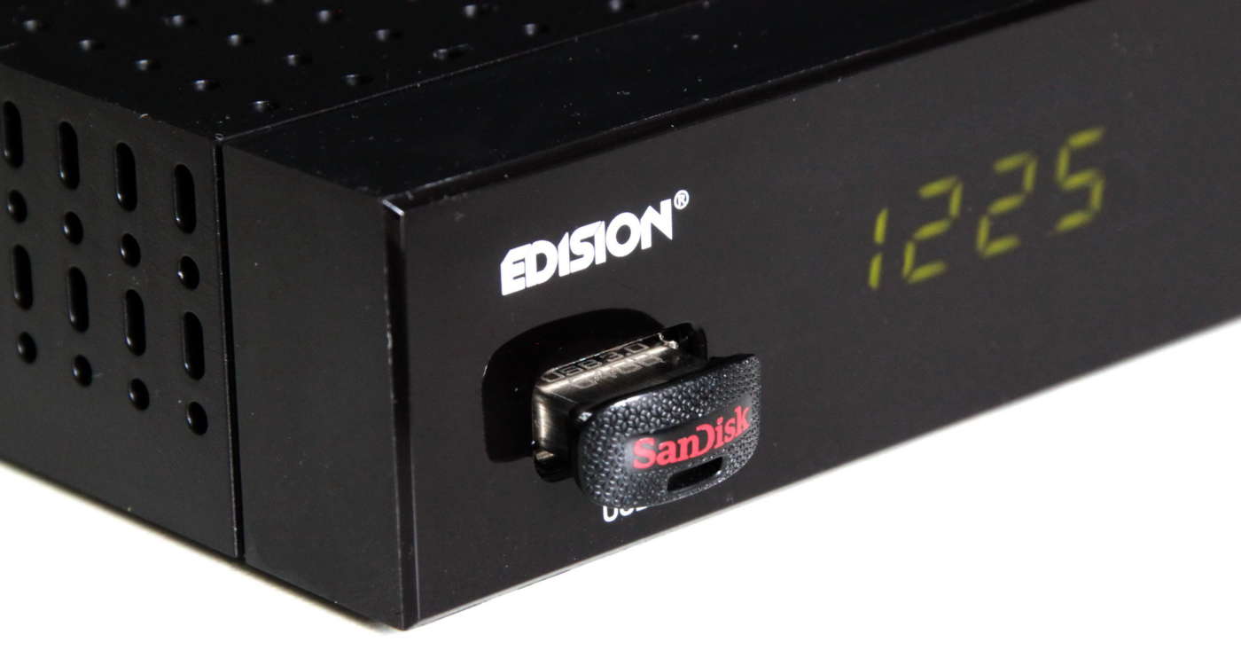 Porta USB su decoder Edision