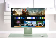 Samsung M8, lo Smart Monitor per lavoro e intrattenimento Samsung monitor