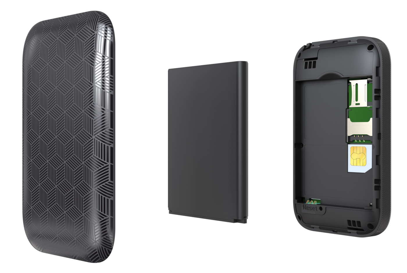 Batteria removibile nel modem Tenda 4G185