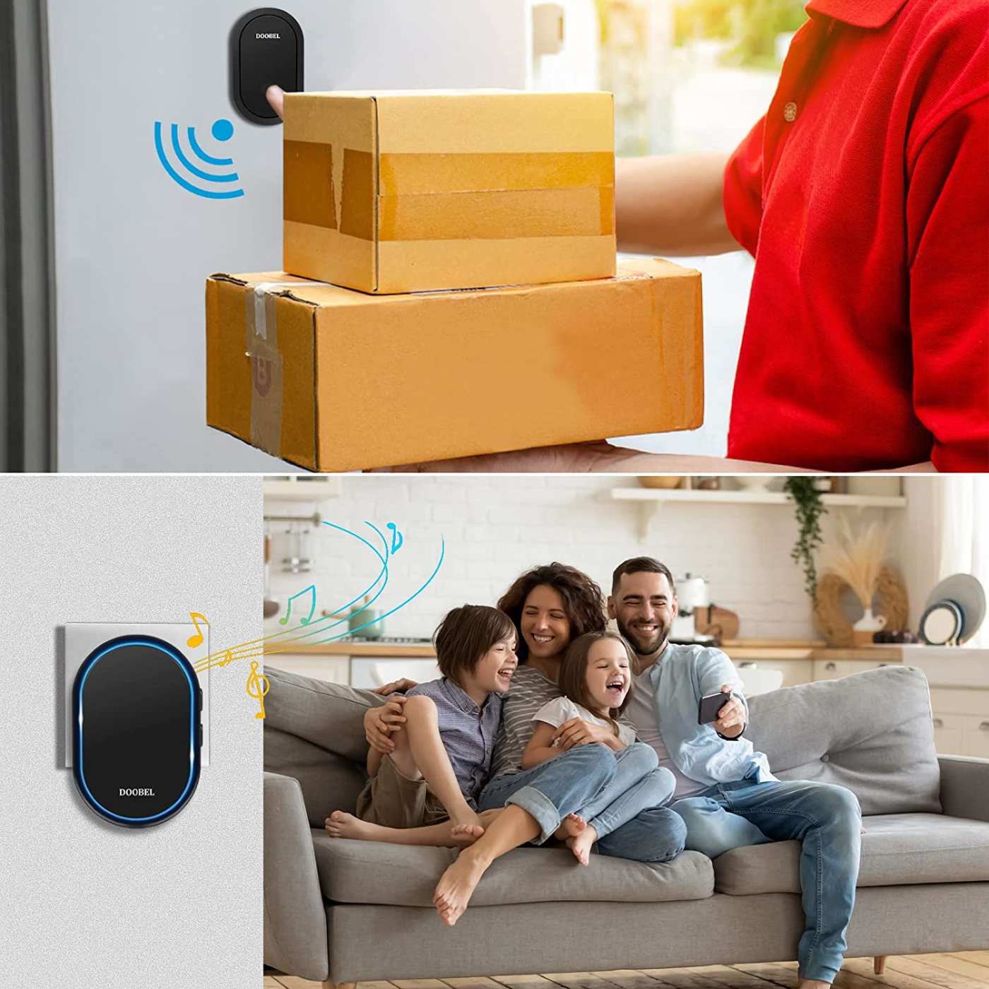 Campanello wireless fattorino