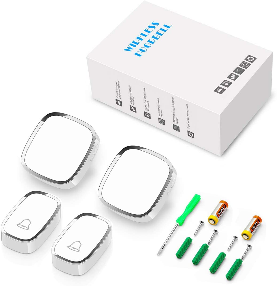 Kit campanello wireless (Credit: Charlemain)