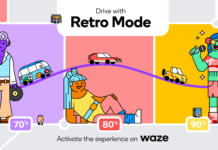 L’app Waze fa rivivere i magnifici anni ’70, ’80 e ’90 waze