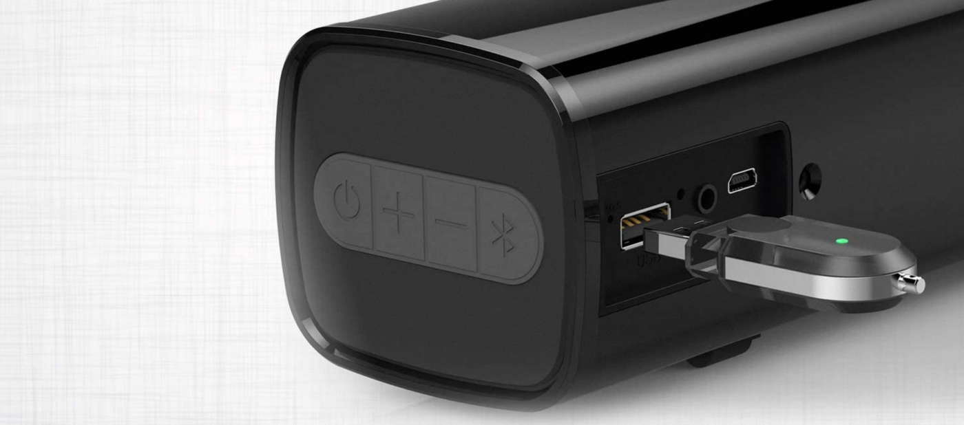 Presa USB con funzione mediaplayer (Credit: Creative)