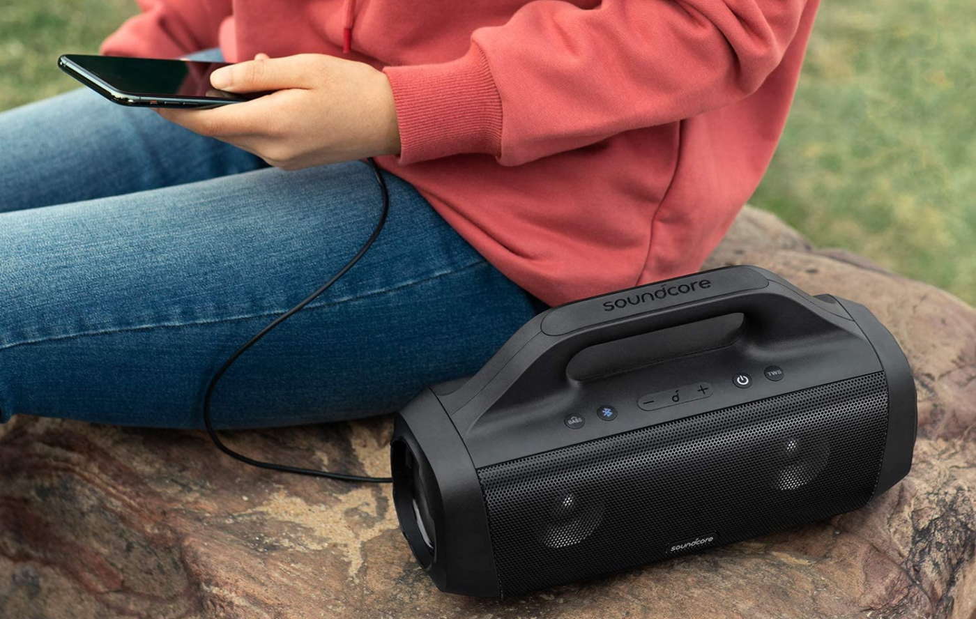 Speaker BT Soundcore Motion Boom con funzione di ricarica smartphone